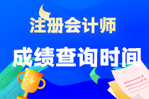 2022年北京市CPA考试成绩什么时候可以查询？