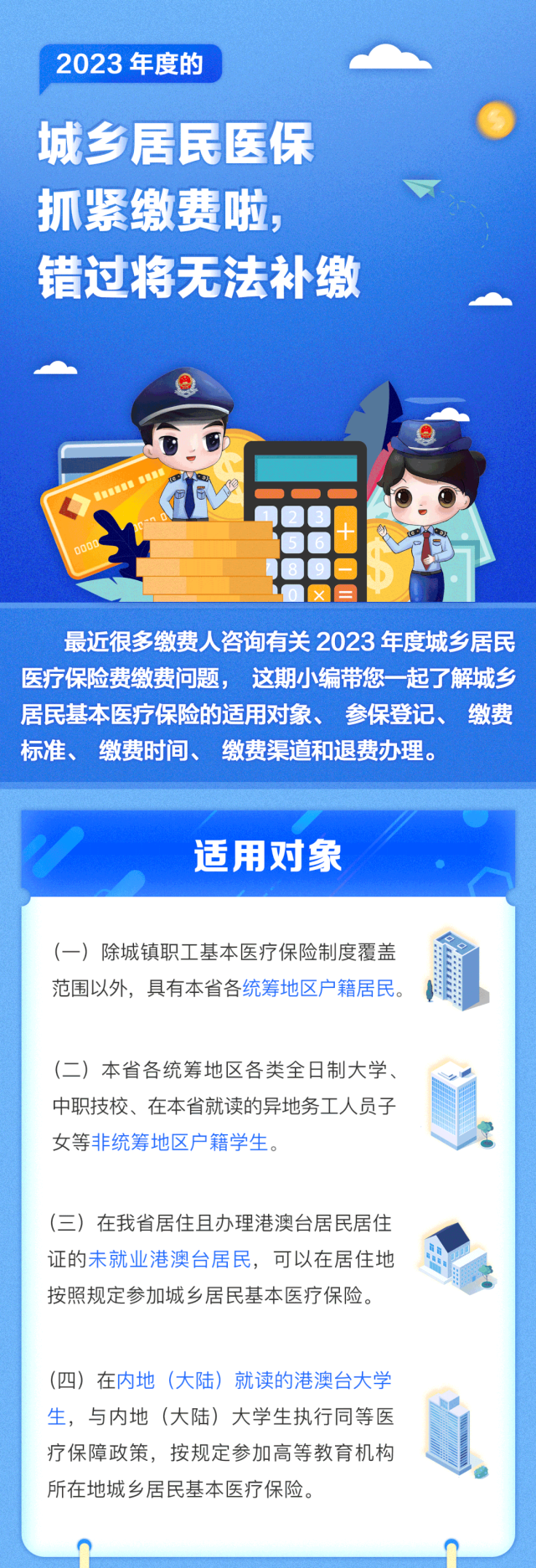 2023年度的城乡居民医保
