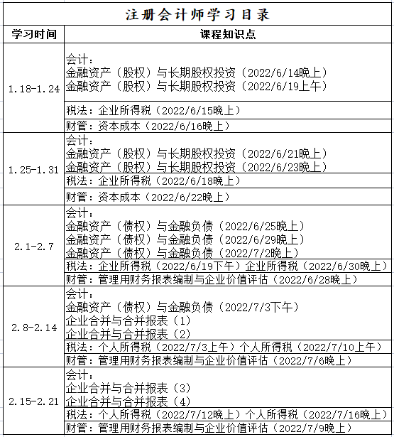 35天注会面授超车计划！