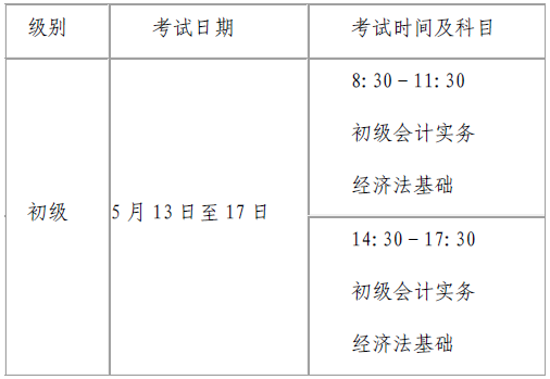 河南周口发布2023初级会计考试报名相关安排