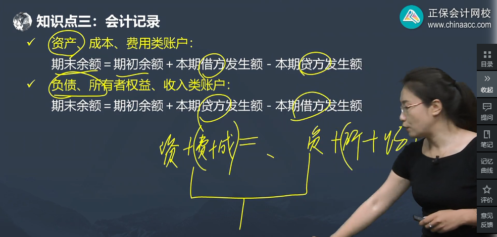 中级经济师《经济基础知识》试题回忆：会计记录