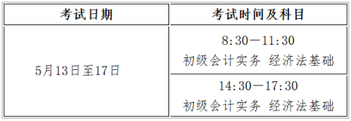 河南安阳发布2023初级会计考试报名简章