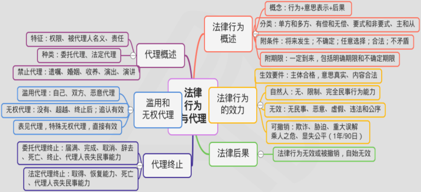 【VIP班精彩课堂】武劲松：中级经济法考点-法律行为与代理