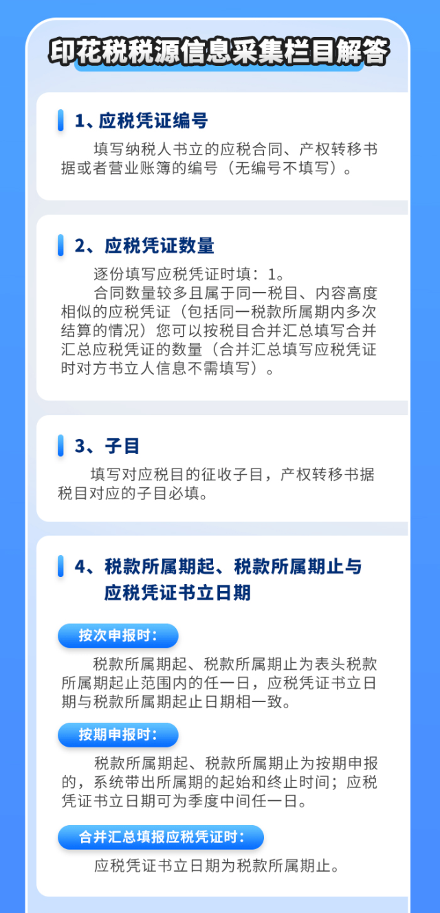印花税申报