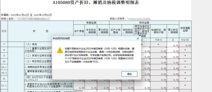 高新技术企业购置设备、器具申报税前扣除指引