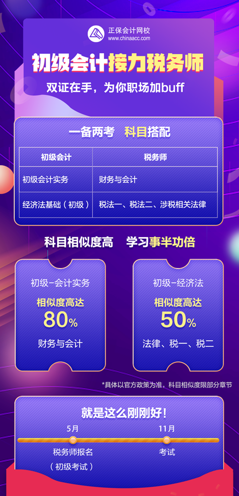 初级会计考后转战税务师 科目如何搭配复习？免费领取转战资料包>
