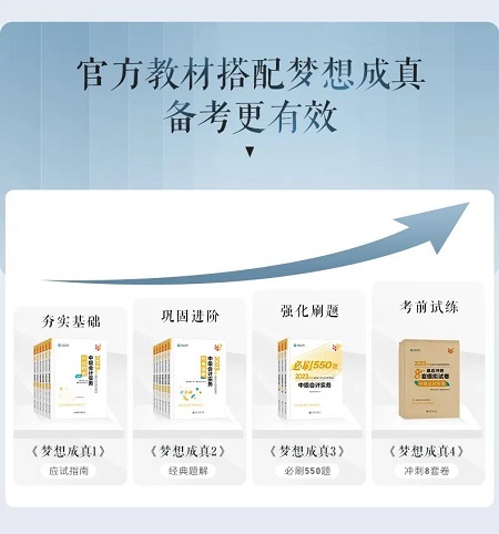 开心！2023年中级会计考试官方教材包邮送！