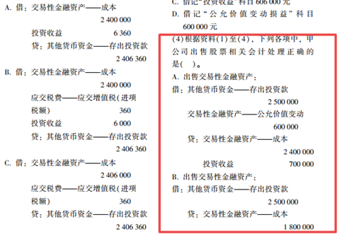 2023年初级会计考试试题及参考答案《初级会计实务》不定项选择题(回忆版2)