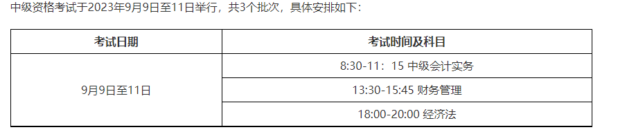 考试时间