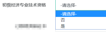 初级经济专业技术资格
