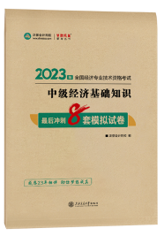 中级经济师最后冲刺8套模拟试卷