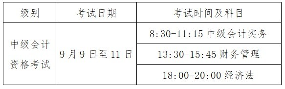 河南周口2023年中级会计资格准考证打印时间