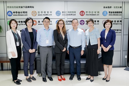 ACCA市场关系执行总监一行到访正保教育！