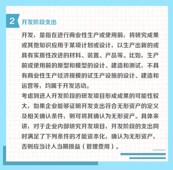一组图带你了解：研发费用的费用化或资本化处理方面的规定