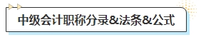 干货资料！备考中级会计二战老考生必看！