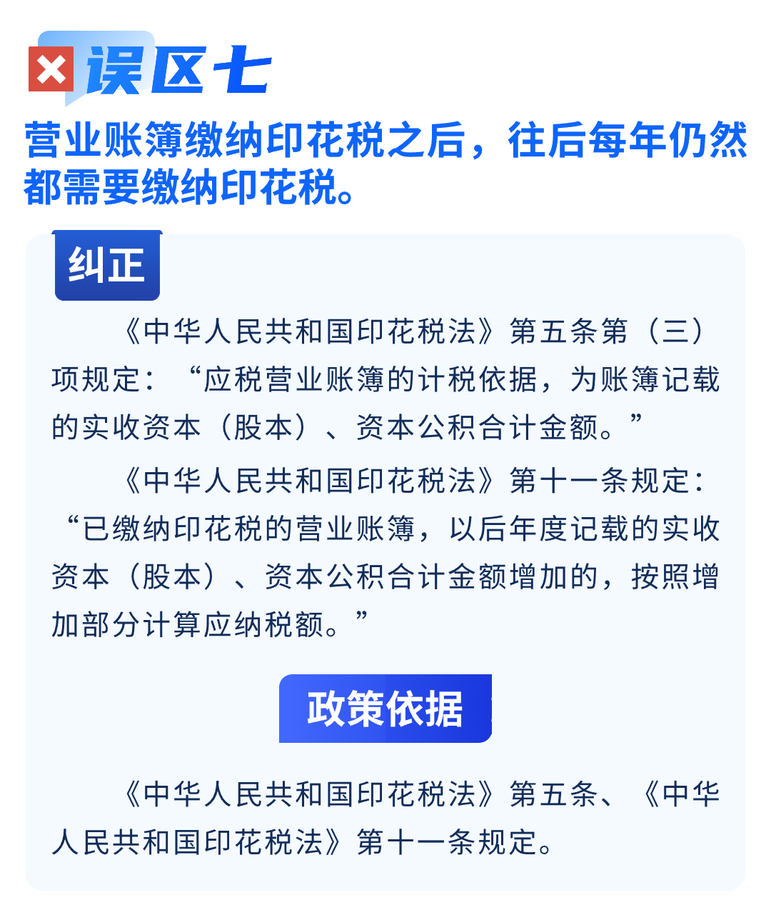 关于印花税的八个常见误区，您了解吗？8