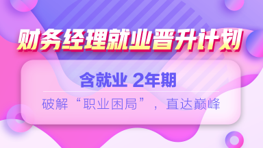 财务经理就业晋升计划