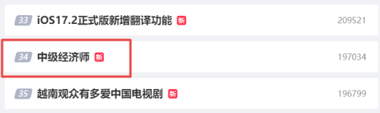中级经济师