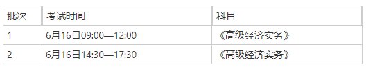 2024年高级经济专业技术资格考试