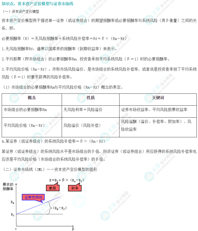 注会财管易错易混知识点（五）