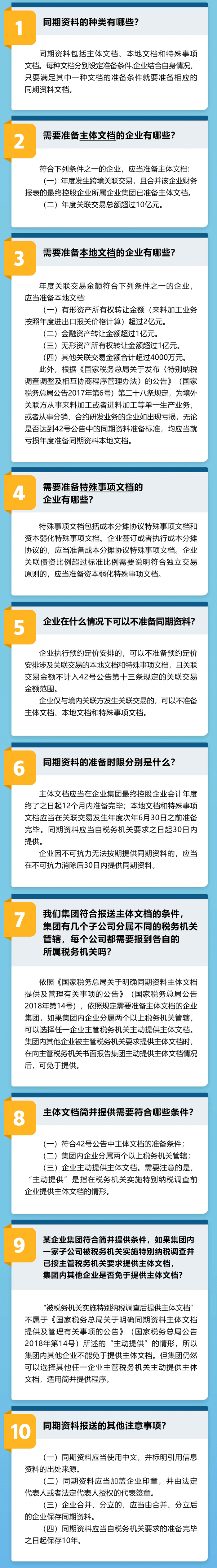 同期资料常见热门问答