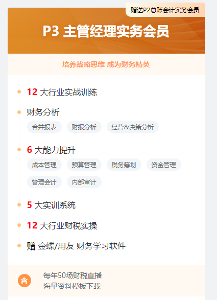 P3主管经理实务会员
