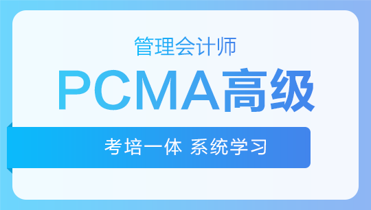 2024年管理会计师高级辅导课程