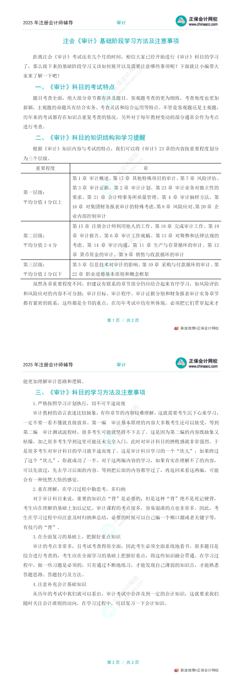 审计