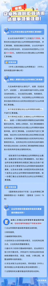 企业所得税汇算清缴注意事项
