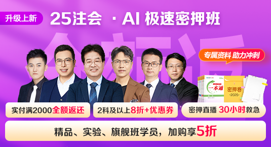 注册会计师AI极速密押班