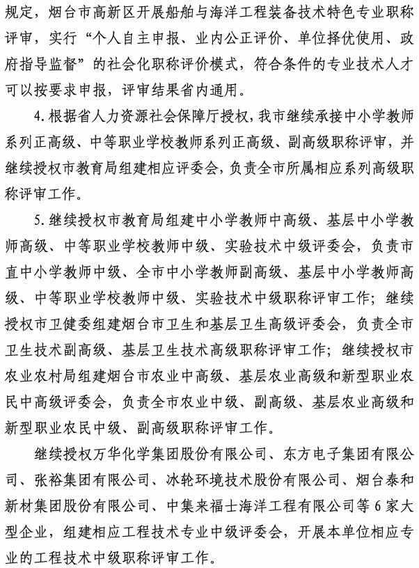 烟台市高级职称评审9