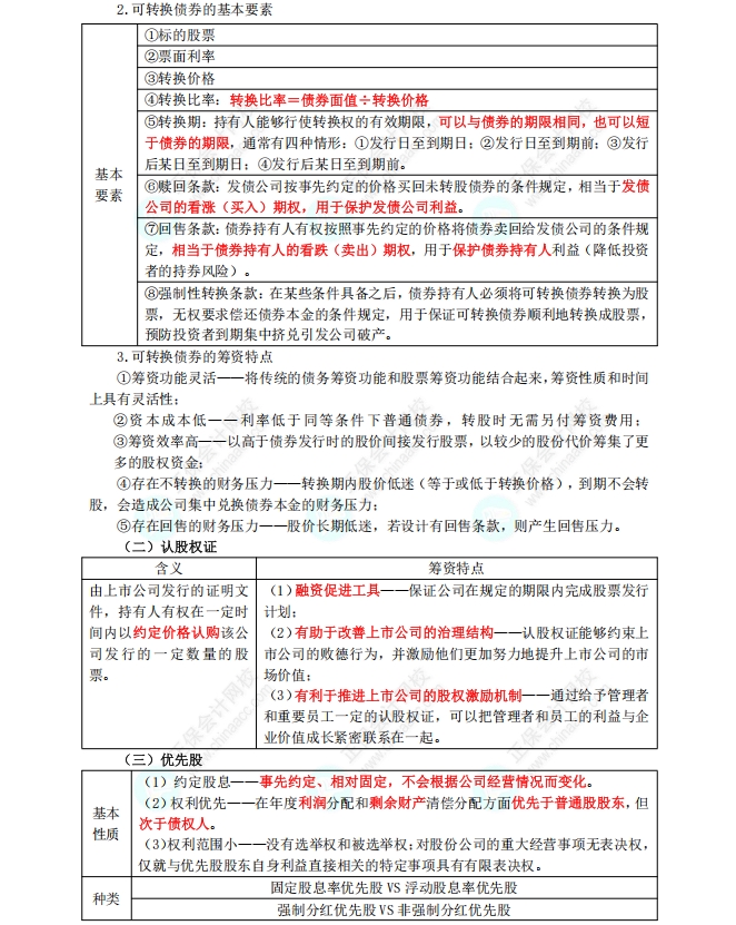 筹资管理（上）6
